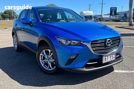 Blue 2019 Mazda CX-3 SUV MAXX SPORT F