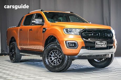Orange 2021 Ford Ranger Double Cab Pick Up Wildtrak 3.2 (4X4)