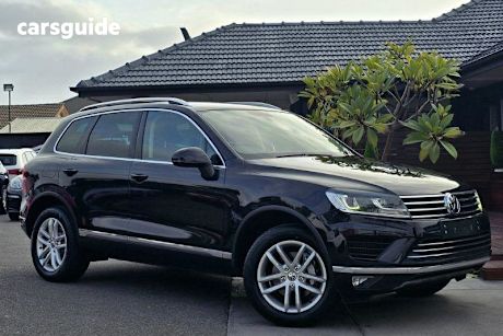 Black 2016 Volkswagen Touareg SUV 150TDI ELEMENT 4WD