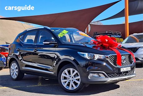 Black 2022 MG ZS SUV EXCITE F