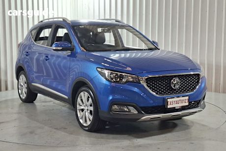Blue 2021 MG ZS Wagon Excite