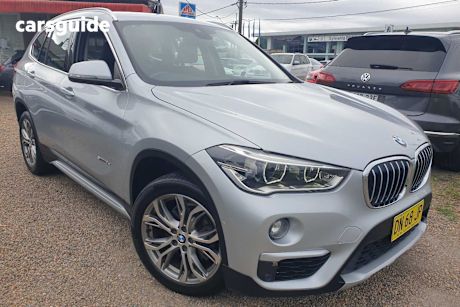 Silver 2015 BMW X1 Wagon Sdrive 18D