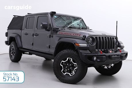 Grey 2021 Jeep Gladiator Dual Cab Utility Rubicon (4X4)