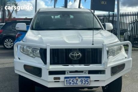 White 2019 Toyota Landcruiser Prado SUV GX
