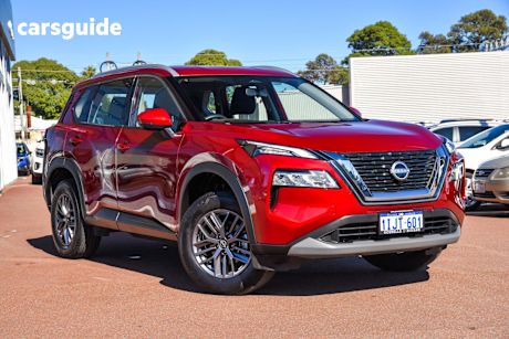 Red 2024 Nissan X-Trail SUV ST F