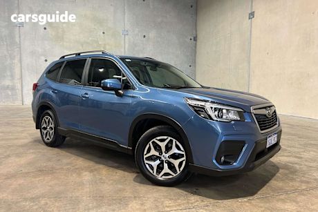 Blue 2019 Subaru Forester SUV 2.5I 4WD