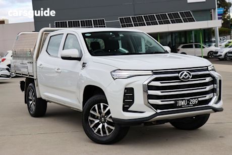 White 2022 LDV T60 Ute Tray MAX PRO 4X4
