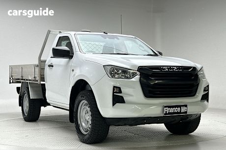 White 2023 Isuzu D-MAX Ute Tray SX HIGH RIDE R