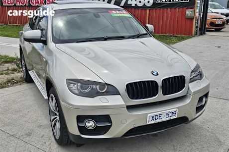 Silver 2009 BMW X6 Coupe Xdrive 35I
