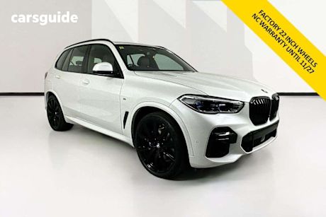 White 2023 BMW X5 Wagon Xdrive30D M Sport