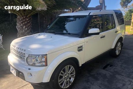 White 2011 Land Rover Discovery 4 Wagon 3.0 Sdv6 Hse