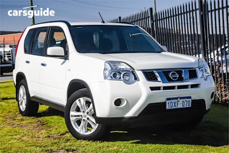 White 2012 Nissan X-Trail SUV ST F