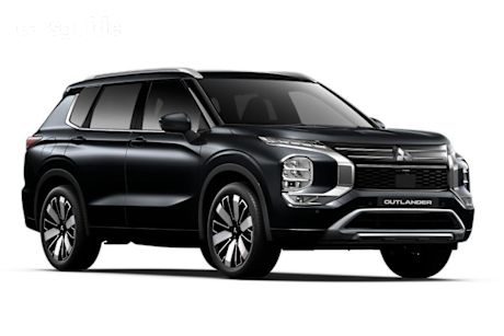 Black 2025 Mitsubishi Outlander SUV EXCEED 4X4