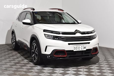 White 2021 Citroen C5 Aircross SUV SHINE F