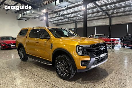 Orange 2023 Ford Ranger Double Cab Pick Up Wildtrak 3.0 (4X4)