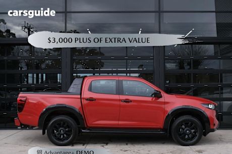 Red 2025 Mazda BT-50 Ute Tray SP 4X4