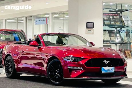 Red 2019 Ford Mustang Convertible GT R