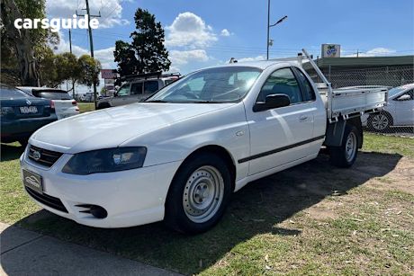 White 2007 Ford Falcon Cab Chassis Xl (Lpg)