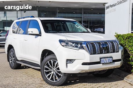 White 2021 Toyota Landcruiser Prado SUV KAKADU 4X4