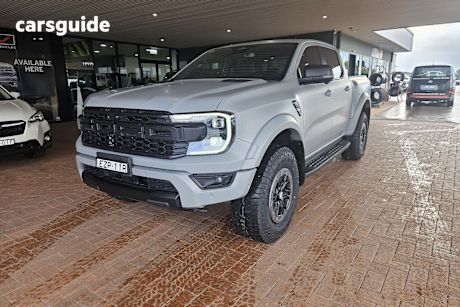 Grey 2023 Ford Ranger Ute Tray RAPTOR 4X4