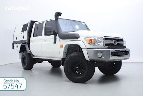 White 2023 Toyota Landcruiser Double Cab Chassis Lc79 Gxl