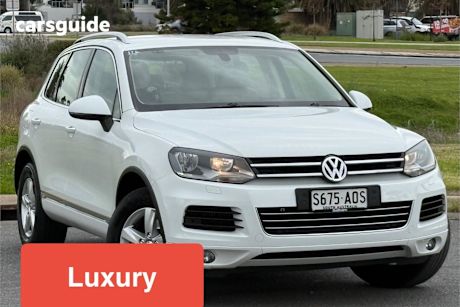 White 2011 Volkswagen Touareg SUV 150TDI 4WD
