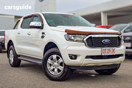 White 2020 Ford Ranger Ute Tray XLT 4X4