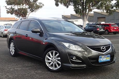 Grey 2012 Mazda 6 Wagon Touring