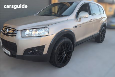 Beige 2012 Holden Captiva Wagon 7 Sx (Fwd)