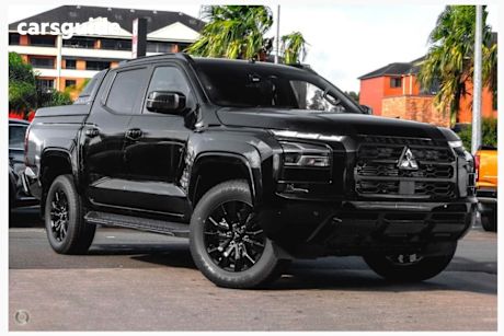 Black 2024 Mitsubishi Triton Double Cab Pick Up Gsr (4X4)