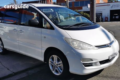 White 2003 Toyota Estima OtherCar AERAS