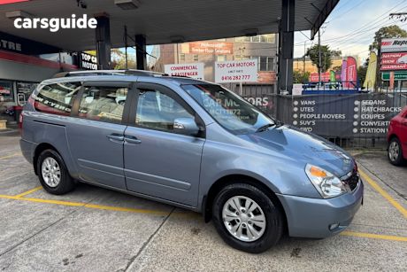 Blue 2012 Kia Grand Carnival Wagon Si