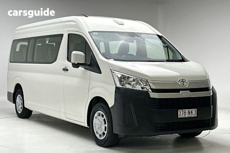 White 2022 Toyota HiAce OtherCar COMMUTER R