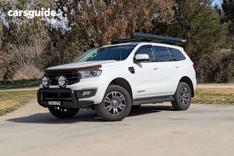 White 2021 Ford Everest Wagon Basecamp