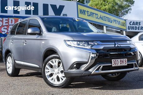 Grey 2020 Mitsubishi Outlander Wagon Es 7 Seat (Awd)