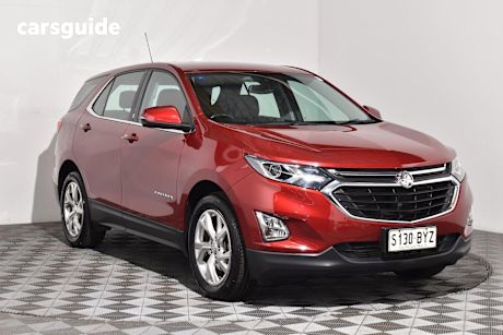 Red 2018 Holden Equinox SUV LT F