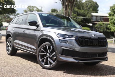 Grey 2022 Skoda Kodiaq Wagon Sportline (4X4)