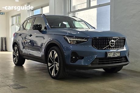 Blue 2023 Volvo XC40 SUV ULTIMATE B4 DARK 4WD