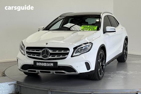 White 2018 Mercedes-Benz GLA250 Wagon 4Matic