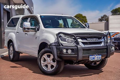 White 2017 Isuzu D-MAX Ute Tray LS-U 4X4