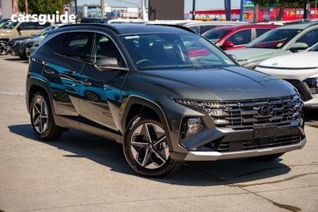 Grey 2025 Hyundai Tucson Wagon Elite (Fwd)