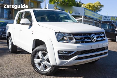 White 2021 Volkswagen Amarok Dual Cab Utility Tdi550 Sportline 4Motion