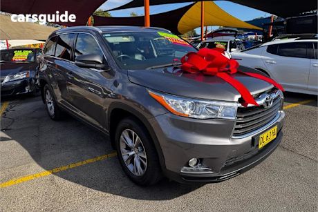 Grey 2014 Toyota Kluger Wagon Gxl (4X2)