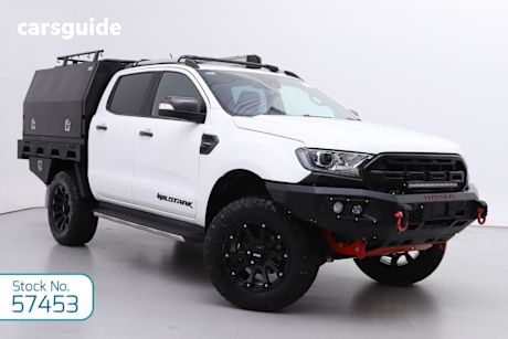 White 2021 Ford Ranger Double Cab Pick Up Wildtrak 2.0 (4X4)