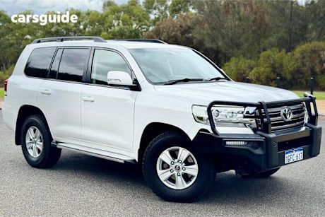 White 2016 Toyota Landcruiser Wagon Gxl (4X4)
