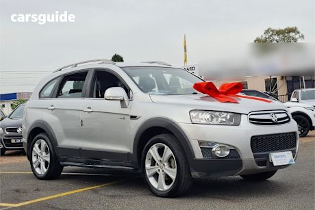 Silver 2011 Holden Captiva SUV 7 LX 4X4