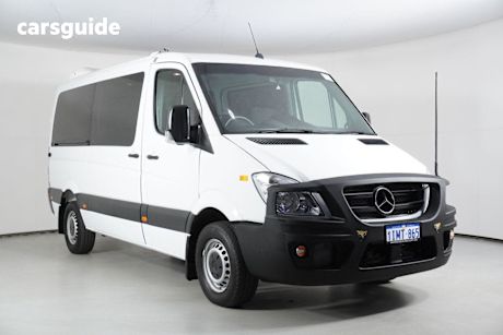 White 2013 Mercedes-Benz Sprinter Van 316Cdi Mwb