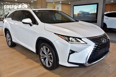 White 2018 Lexus RX SUV RX350L LUXURY 4X4