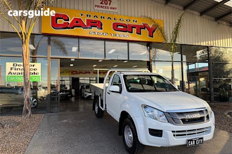 White 2016 Isuzu D-MAX Cab Chassis Sx Hi-Ride (4X2)