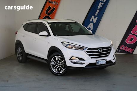 White 2017 Hyundai Tucson Wagon Active X (Fwd)